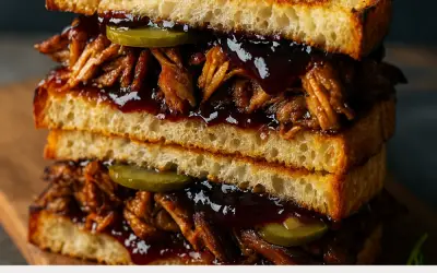 Jerk Chicken & Jelly Sandwich (Sweet-Heat You’ll Crave)